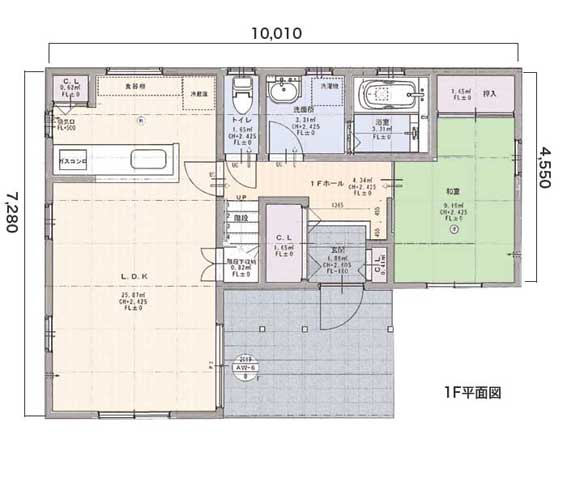 1階平面図