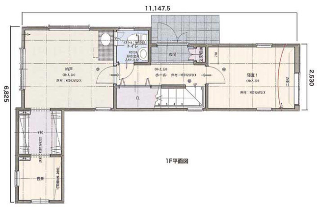 1階平面図